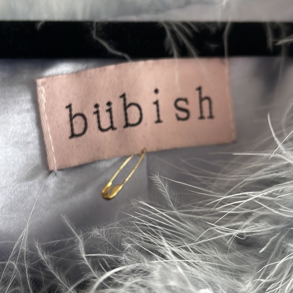 Dreamy Bubish Revolve Manhattan Feather Jacket in Blue - Picture 5 of 5